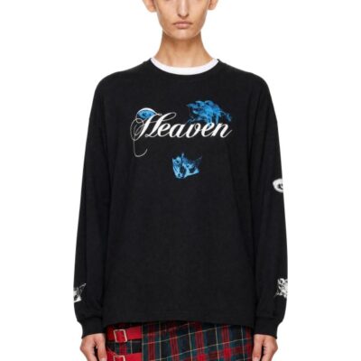 Undercover Black UC2F1892-1 'Heaven' T-shirt