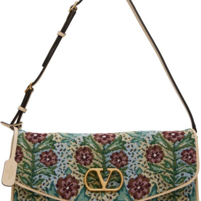 Valentino Garavani Blue Devain Small Shoulder Bag