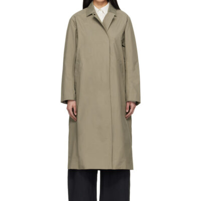 Veilance Beige Nitra Trench Coat