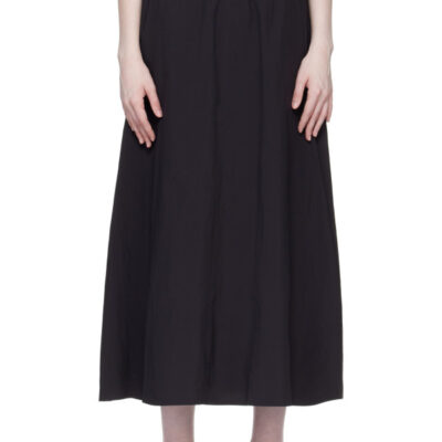 Veilance Black Carbene SL Midi Skirt