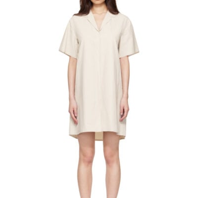 Veilance Off-White Diantric SL Midi Dress