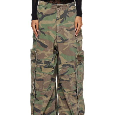 Vetements Khaki Merged Cargo Pants