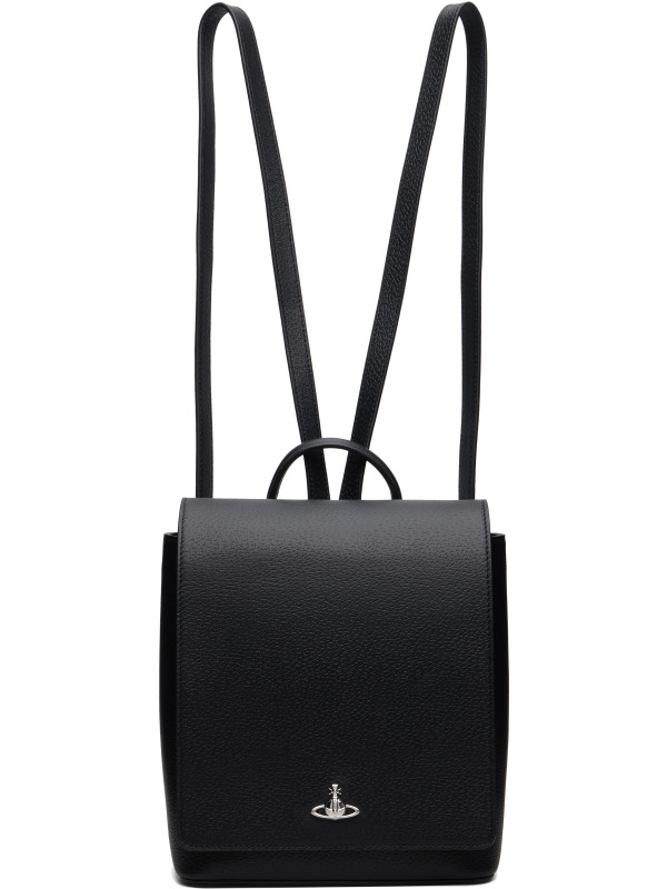 Vivienne Westwood Black Gene Day Backpack