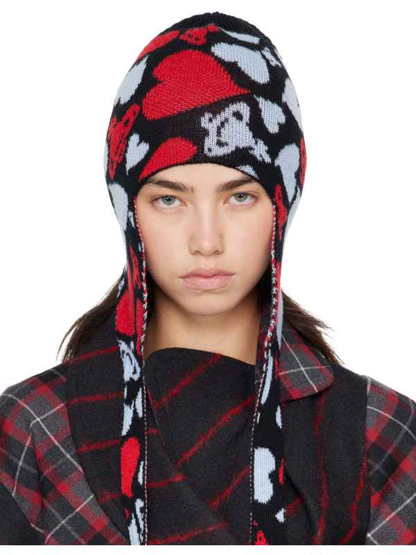 Vivienne Westwood Multicolor Ear Flap Beanie