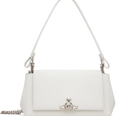 Vivienne Westwood White Hazel Medium Bag