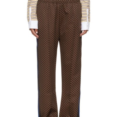 Wales Bonner Brown Mudra Lounge Pants