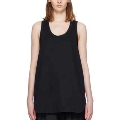 Wardrobenyc Black Oversize Tank Top