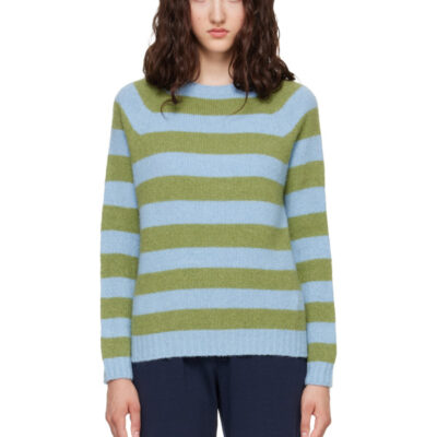 Weekend Max Mara Blue & Green Ghiacci Sweater