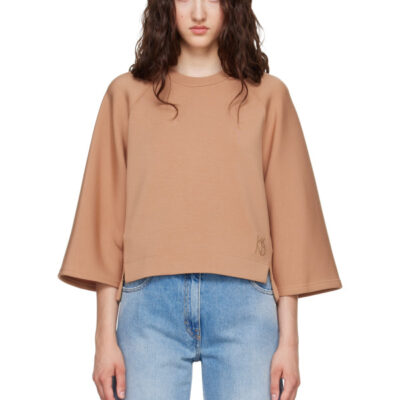 Weekend Max Mara Tan Vasto Sweatshirt
