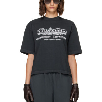 Willy Chavarria Black 'Chavarria Licensed Designs' Brava T-shirt