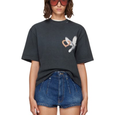 Willy Chavarria Black 'El Movimiento' Brava T-shirt