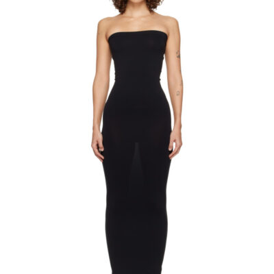 Wolford Black Fatal Maxi Dress