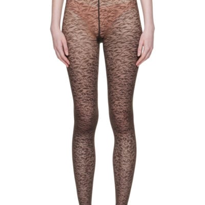 Wolford Brown Bouquet Tights