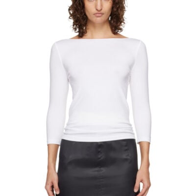Wolford White Cordoba Long Sleeve T-shirt