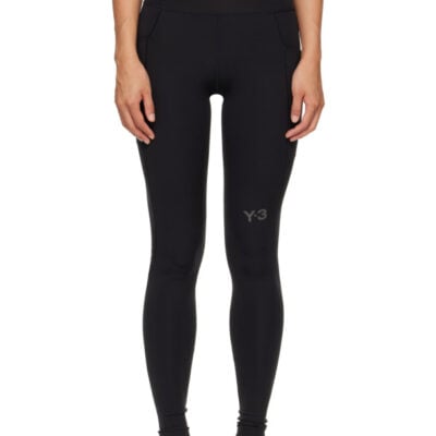 Y-3 Black 'Y-3 Running' Leggings
