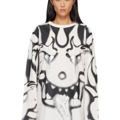 Y-3 Off-White Chito Edition 'Y-3' Graphic Long Sleeve T-shirt