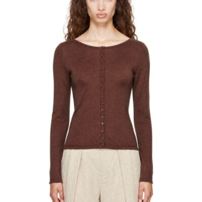 Ymc Brown Natalie Cardigan