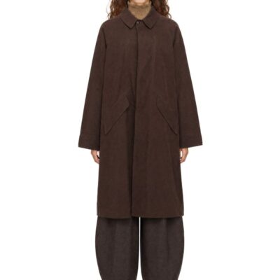 Ymc Brown Tyrell Trench Coat