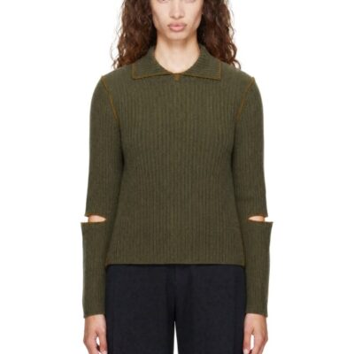 Ymc Green Peeka Sweater