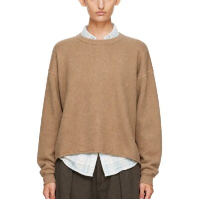 Ymc Taupe Studio Sweatshirt