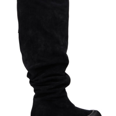 Yume Yume SSENSE Exclusive Black Fisherman Tall Boots